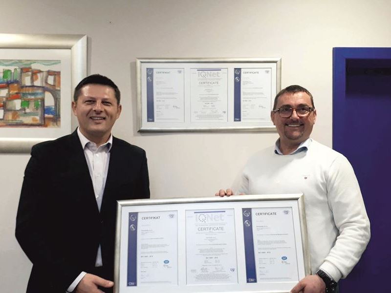 Komunalac stekao certifikat ISO 14001:2015