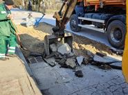 Sanacija propada asfalta u Bobovici