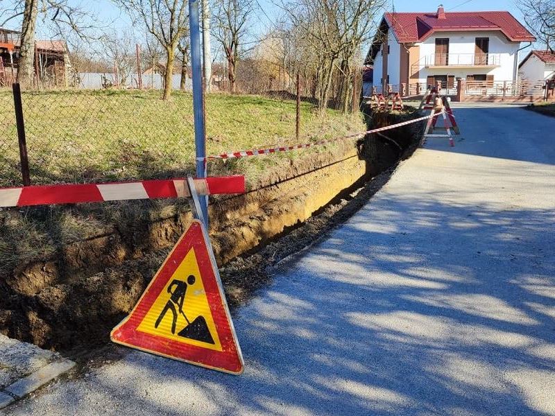 Radovi u ulicama Suše i Plačići u Drežniku Podokićkom