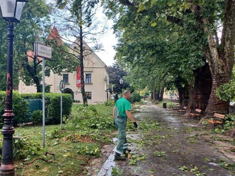 Snažno nevrijeme pogodilo Samobor